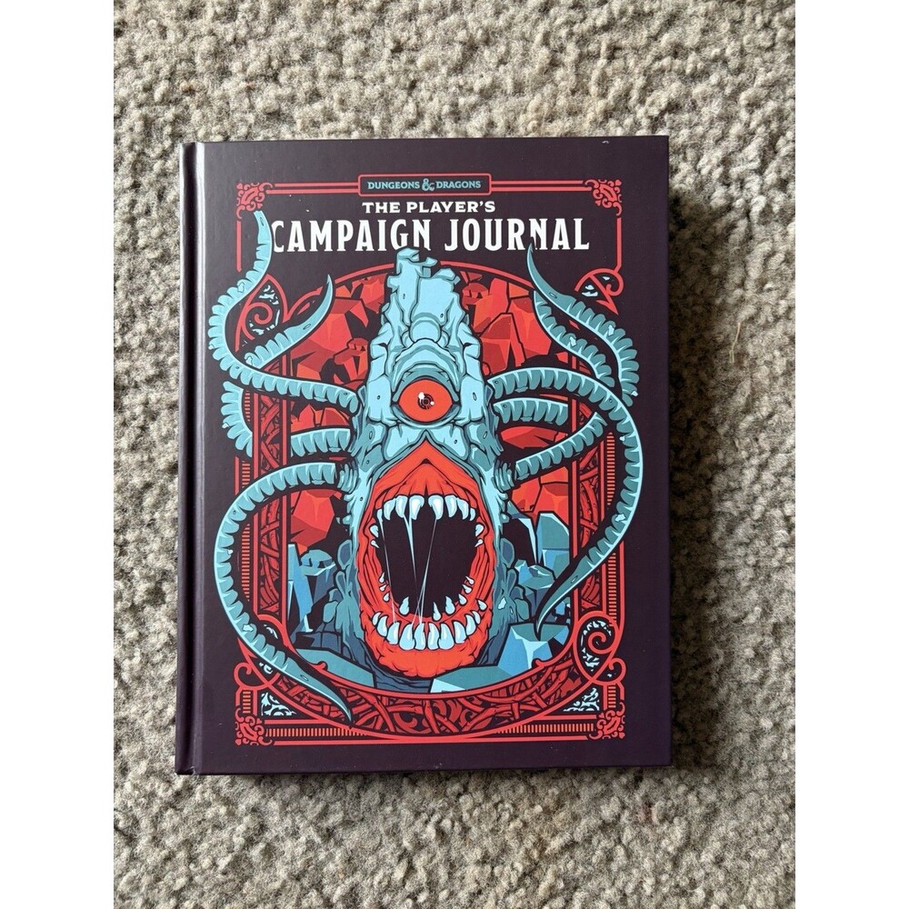 Player's Campaign Journal, Hardcover by Official Dungeons & Dragons Licensed ...